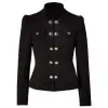 Women Blazer Jacket With Brass Buttons | Women Gothic Clothing