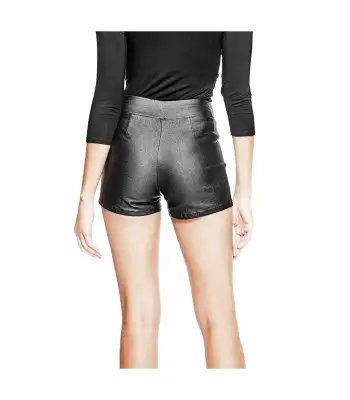 New Hot Womens Genuine Lambskin Leather Shorts Sports Ladies Pants