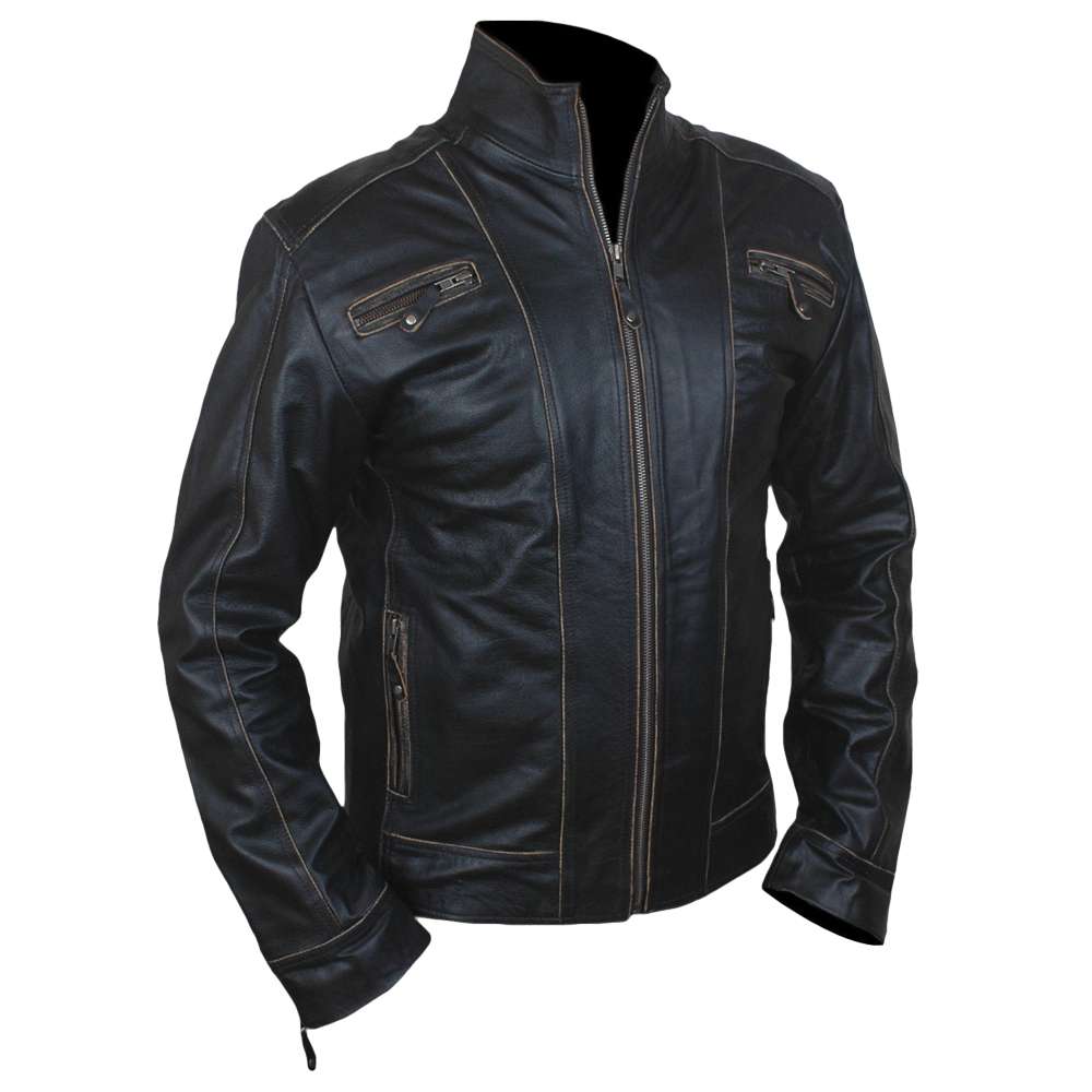 New Genuine Lambskin Leather Designer Jacket Motorcycle Biker Mens S M L XL X835