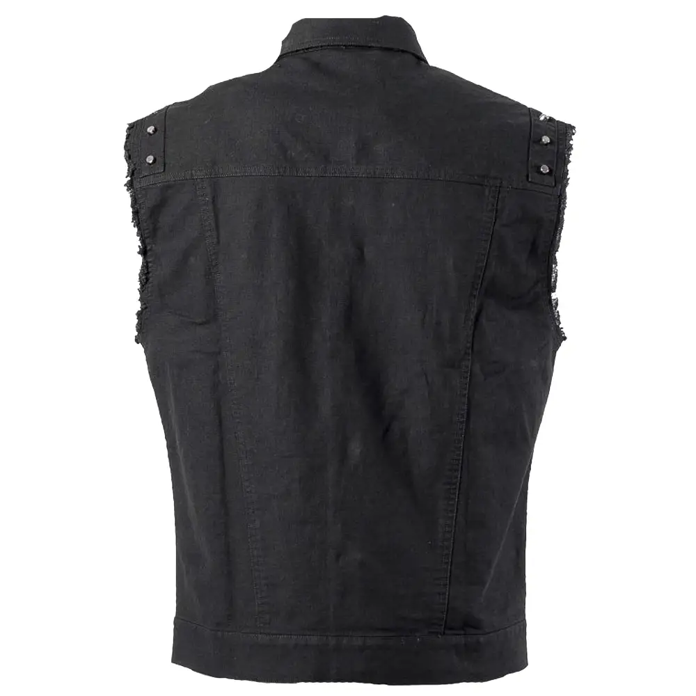Men Rock Vest With Metal Buttons and Studs | Gothic Clothing