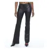 Ladies Fashion Low Waisted Flare Pants
