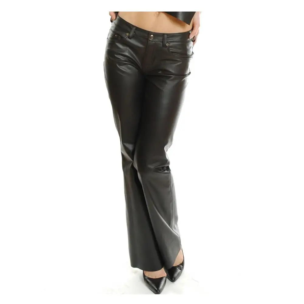 Women Fashion Leather Club Wear Gothic Pants