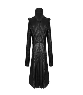Arcana Gothic Pentagram Steampunk Trench Coat