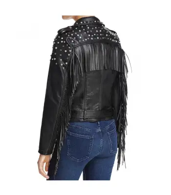 Women Gothic Fashion Leather Biker Style Jacket