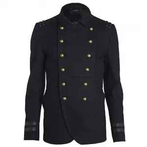 Garrison Military Officer Wool Coat