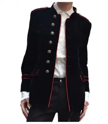 Alchemist Steampunk Military Velvet Jacket
