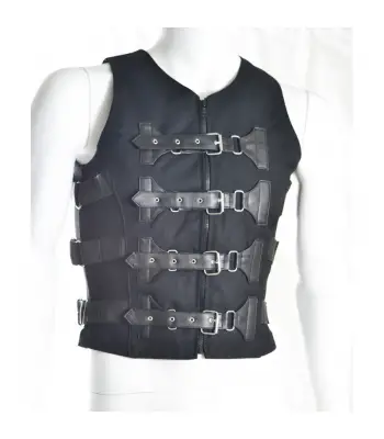 Gothic Men Clothing Cyber Look Vest