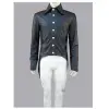 Men's Steampunk Leather Vintage Tailcoat Victorian Coat