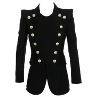 Prestige Military Style Blazer Coat