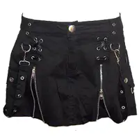 Women Black Mini Skirt
