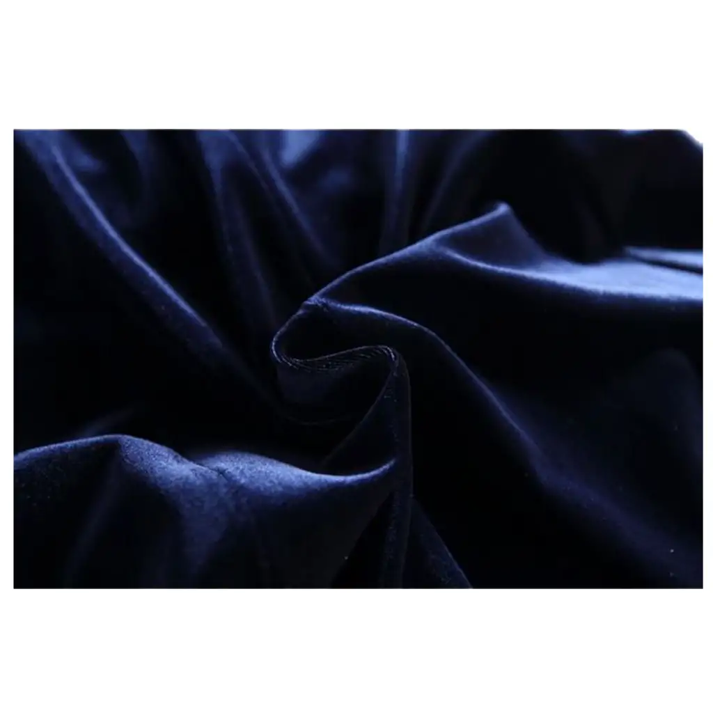 Women's Velvet Belted Asymmetrical Coat - Longline Moto Style - Image 3