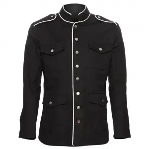 Men's Gothic Military Officer Coat