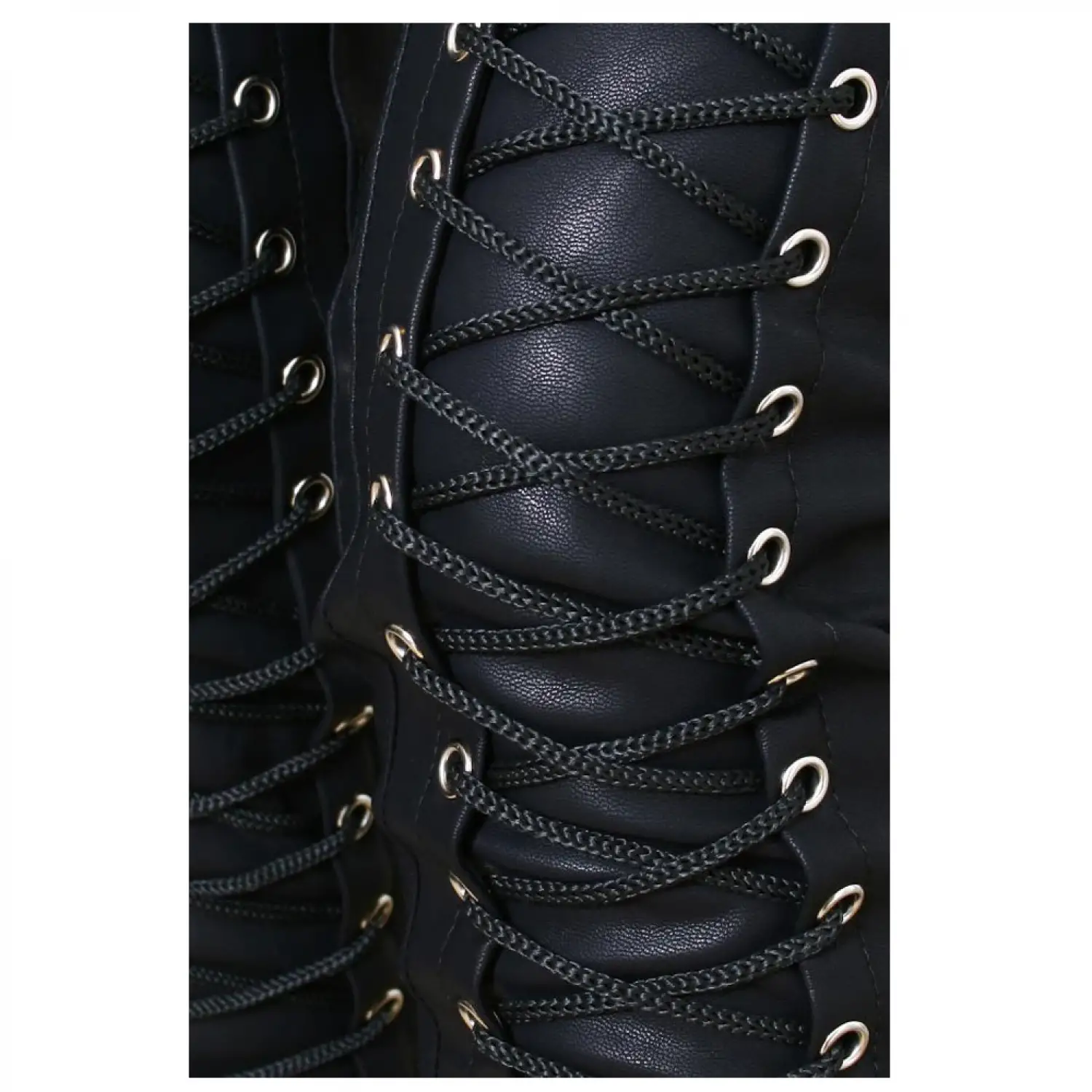 Punk Rock Motorcycle Leather Pant Women