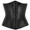 Women Underbust Leather Gothic Corset Clothing