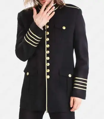 Ceremonial Gothic Hussar Military Jacket