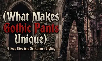 What Makes Gothic Pants Unique? A Deep Dive into Subculture Styling