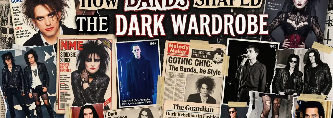 Music & Gothic Fashion: How Bands Shaped the Dark Wardrobe