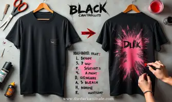 DIY Distressing: Turn a Basic Black Shirt into a Punk Masterpiece in 5 Steps