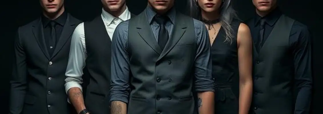 The Complete Guide to Gothic Vest Styles: Cuts, Designs & Subcultural Influences The Complete Guide to Gothic Vest Styles: Cuts, Designs & Subcultural Influences