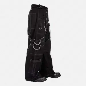 Men's Cyber Goth Convertible Cargo Pants