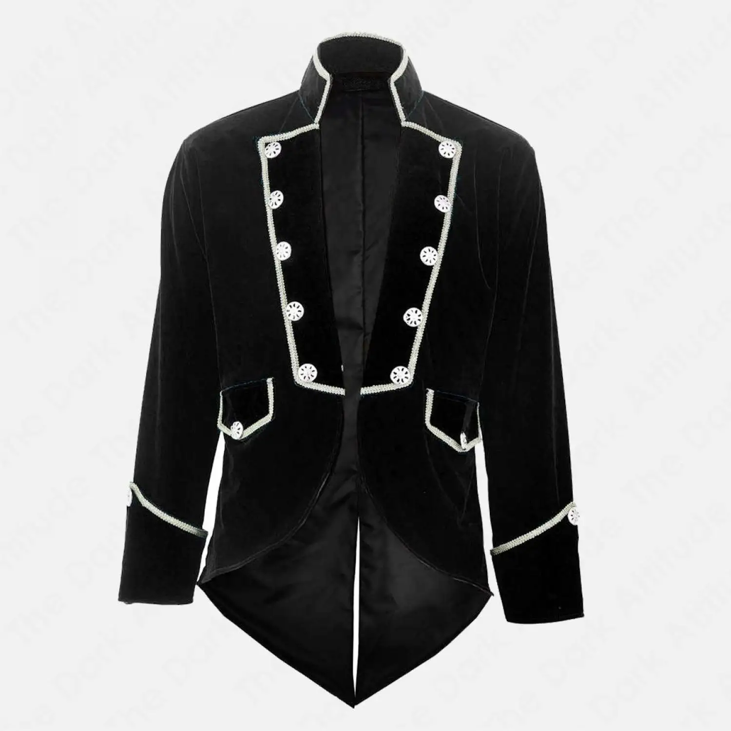 Pirate Velvet Swallow Tailcoat | Steampunk Victorian Tailcoat