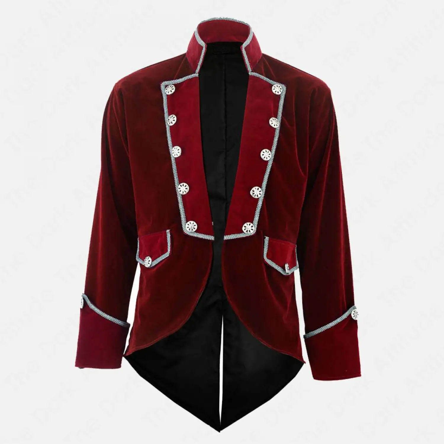 Pirate Velvet Swallow Tailcoat | Steampunk Victorian Tailcoat