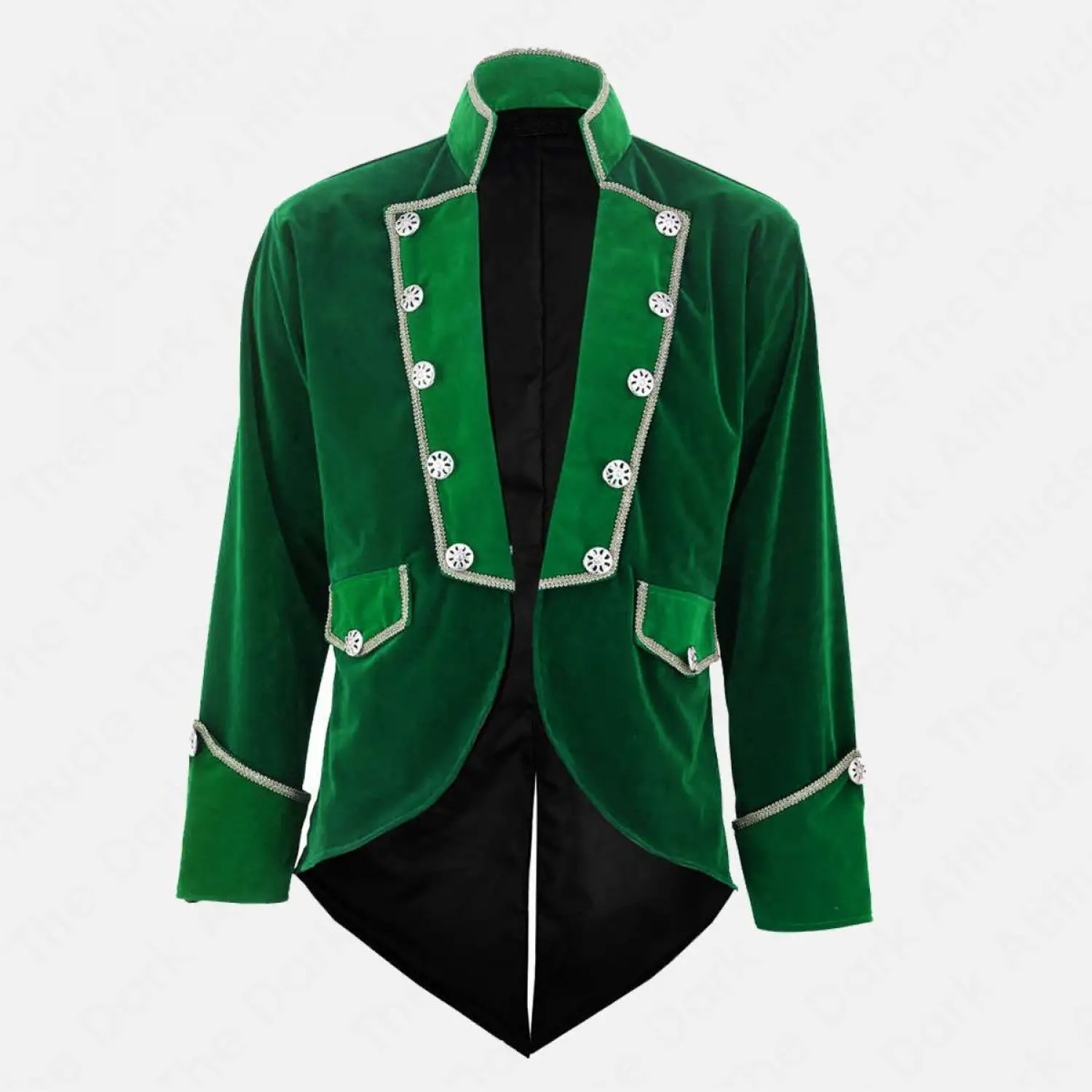 Pirate Velvet Swallow Tailcoat | Steampunk Victorian Tailcoat