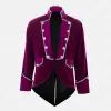 Pirate Velvet Swallow Tailcoat | Steampunk Victorian Tailcoat