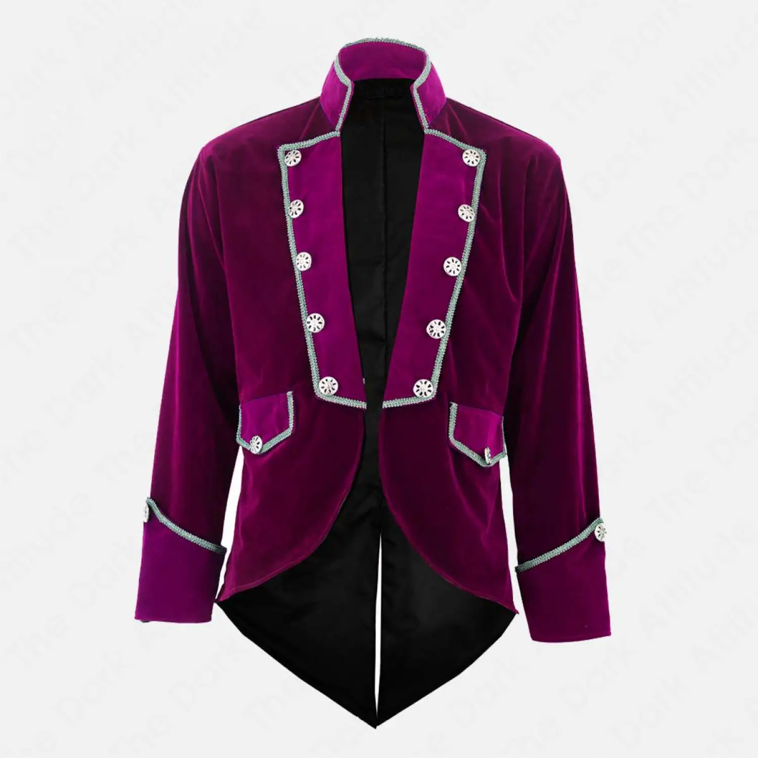 Pirate Velvet Swallow Tailcoat | Steampunk Victorian Tailcoat