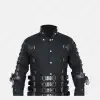 Steampunk Hellraiser Pinhead Long Coat | Men Full Length Vampire Gothic Coat