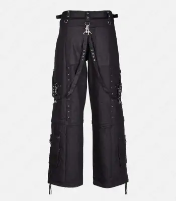 D-Ring Detail Baggy Emo Pants Men's