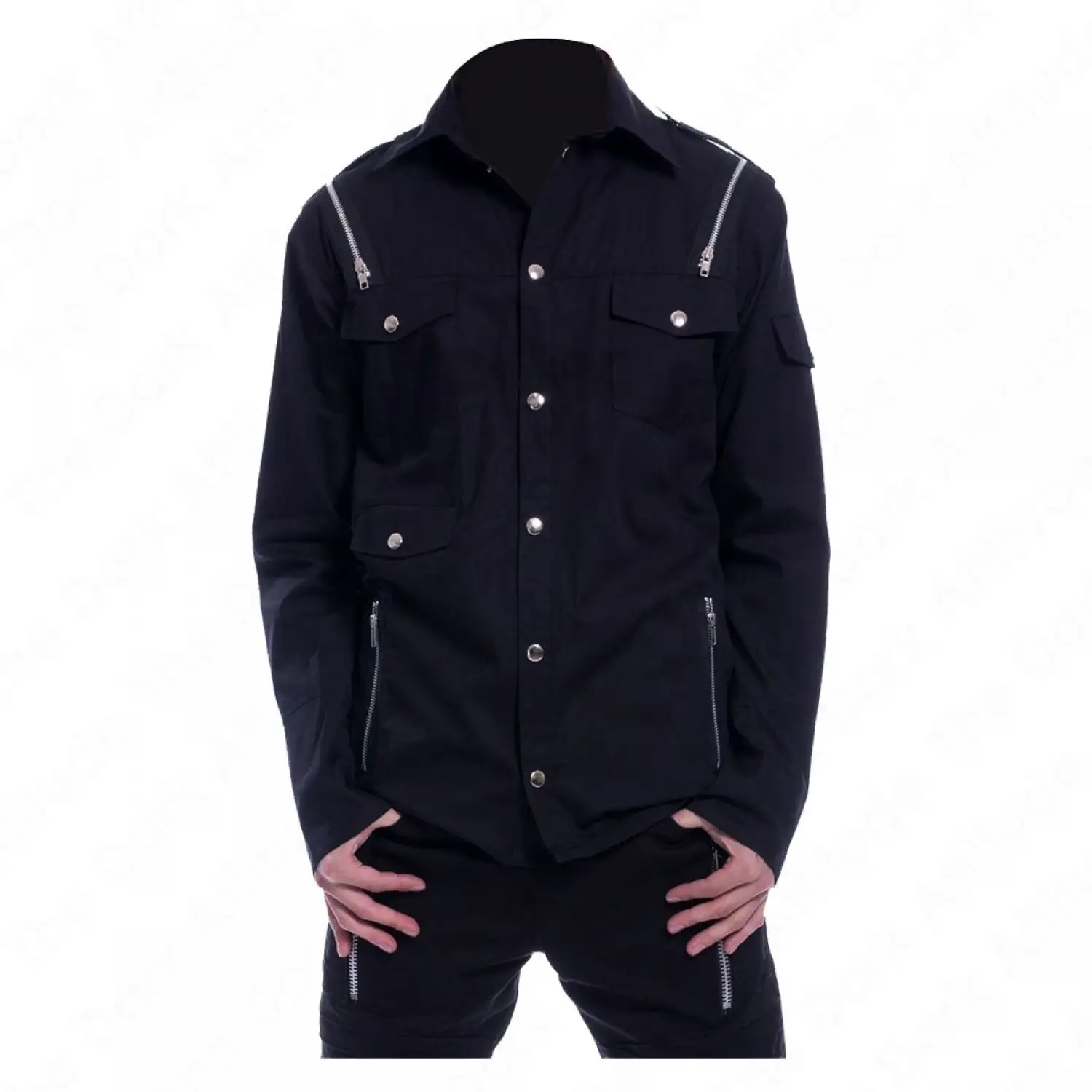 トップス Punkandyo 3M DISTURB BLACK SHIRT M Punkandyo 3M DISTURB BLACK SHIRT M