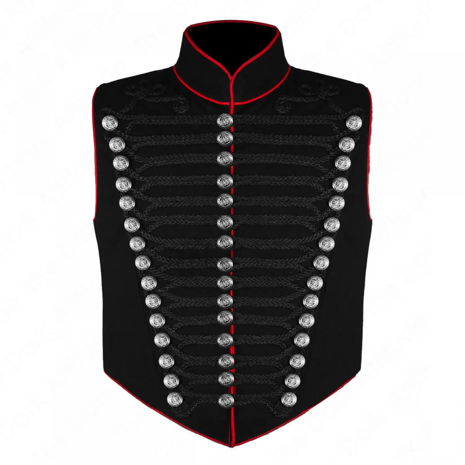 Unisex Hussar Military Parade Band Vest | Men - Women Unisex Hussar Military Parade Band Vest | Men - Women