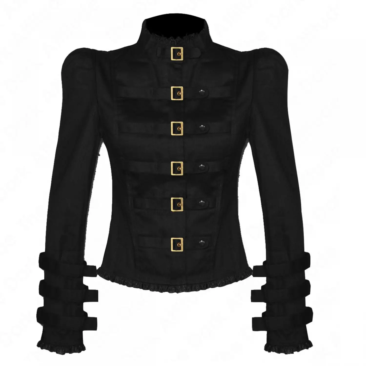 Bolero Collar Gothic Military Dress Jacket Women's