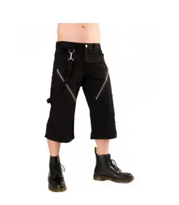 Gothic Punk EMO Zipper Short