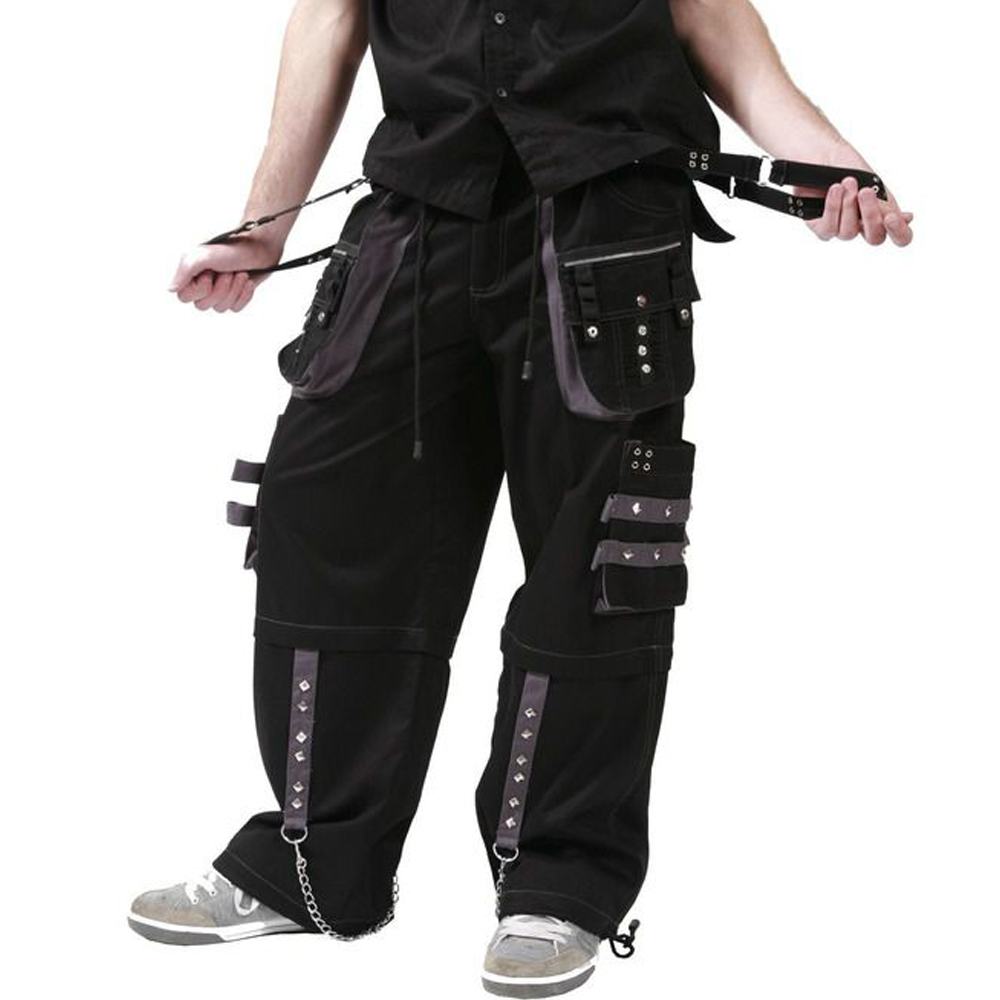EMO Trouser Grey Punk Rock Gothic Pants