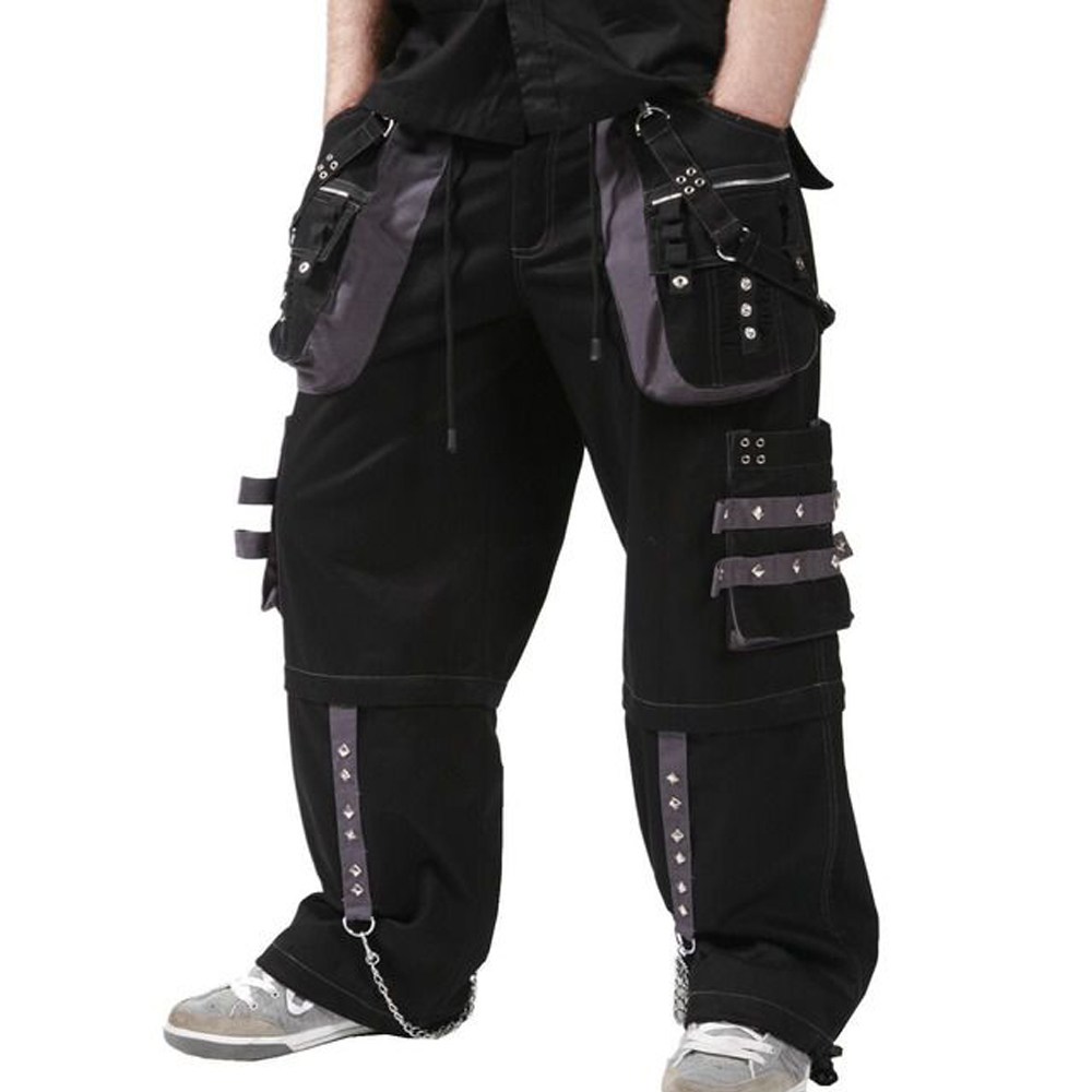 EMO Trouser Grey Punk Rock Gothic Pants