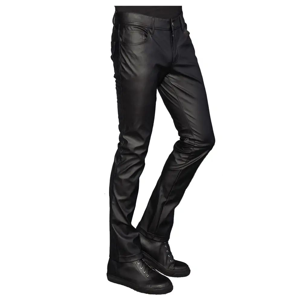 Women PVC Leather Pant Black Slim Fit Comfort Party Pant | The Dark Attitude