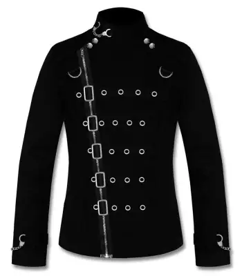 Asymmetric Buckle Strap Asylum Jacket