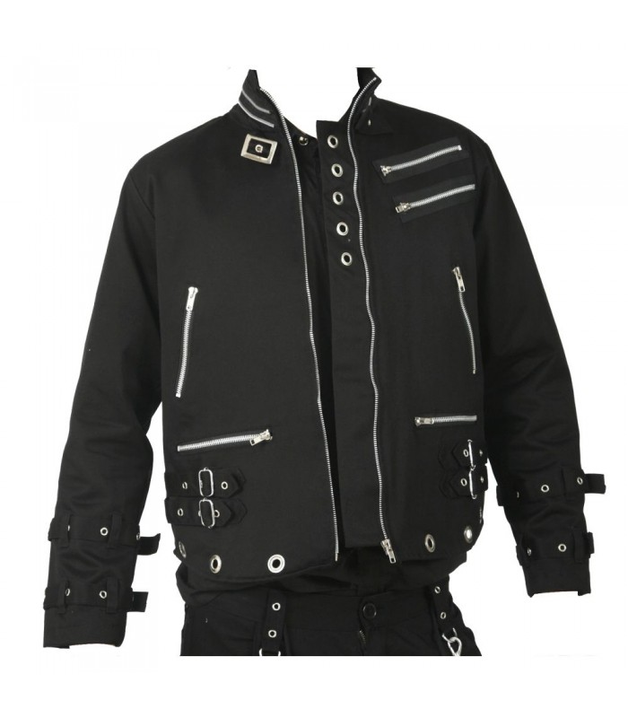 Pamposh Dames Steampunk Huzaar Militaire Drummer Mouwloze Parade Jassen - Emo Punk Vrouwen Vesten - Napoleon Gothic Kleding - Marching Band Jassen, Zwart & Rood, XXL