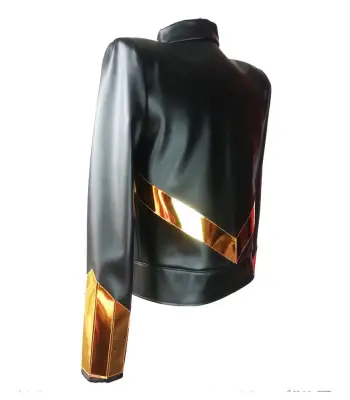 Beat It Michael Jackson Gothic Leather Jacket