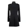 Men Trench Wool Coat Gothic Personalized Coat