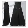 Men Gothic Long Skirt Punk Rock Maxi Kilt