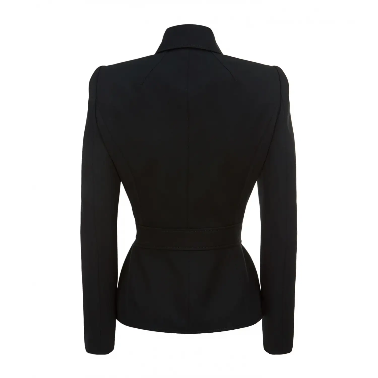 Women Military Style Gothic Officer Wool Coat Jacket