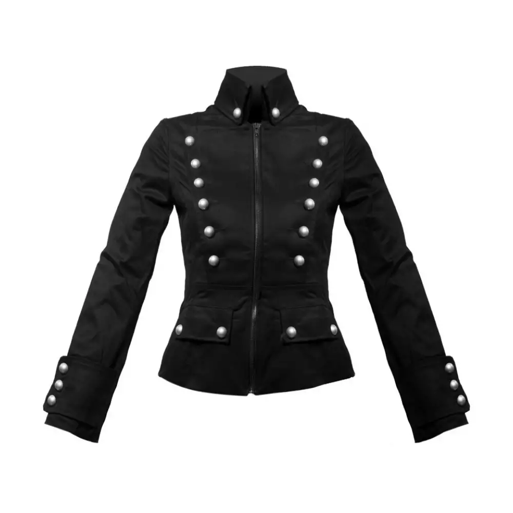 Women Gothic Vintage Jacket Military Uniform Jacket