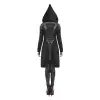 Women Cyber Punk Hooded Long Gothic Coat